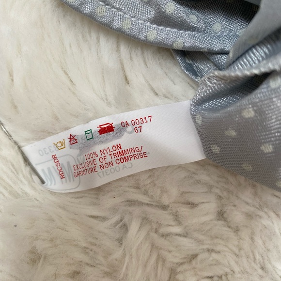 Vintage - Cropped Lace Polkadot Cropped Tank - Picture 9 of 9